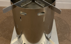 ふるさと納税で貰う　CGK 巻き薪ストーブ コンパクト