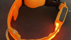ワンコ用光る首輪をアリエクから