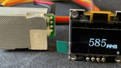 STM32マイコンからCO2センサで測定してOLEDに表示 STM32マイコンからCO2センサで測定してOLEDに表示