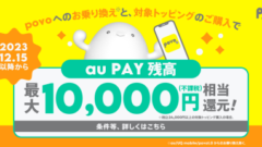 povoにMNPする際に使えるキャンペーンとオトクなトッピング考察