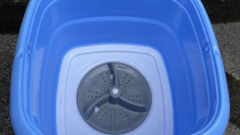 アリエク購入品紹介　折り畳みポータブル洗濯機