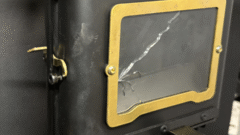 SOOMLOOMアイロンストーブの修理